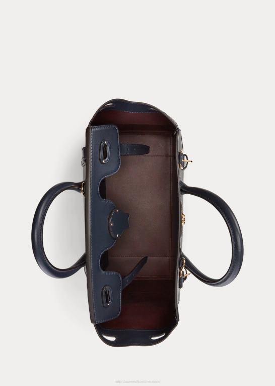 flåde Kvinder Ralph Lauren nappa læder blød ricky 33 Z426B5311