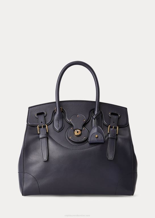 marine flåde Kvinder Ralph Lauren kalveskind lys ricky 33 Z426B5319
