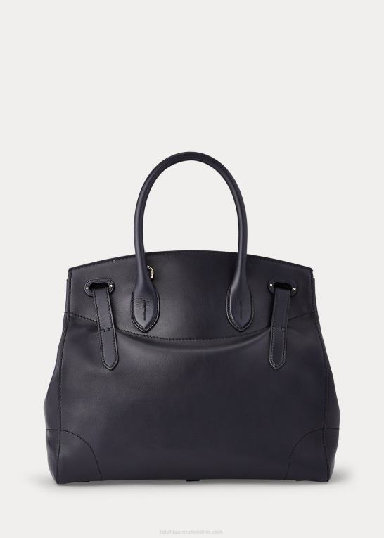 marine flåde Kvinder Ralph Lauren kalveskind lys ricky 33 Z426B5319