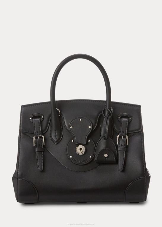 sort Kvinder Ralph Lauren nappa læder blød ricky 27 Z426B5323