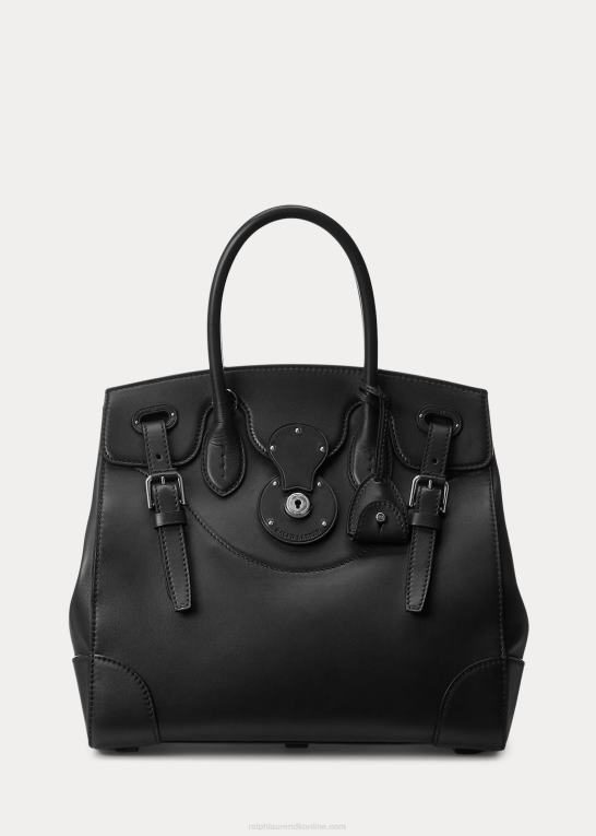 sort Kvinder Ralph Lauren nappa læder blød ricky 33 Z426B5313