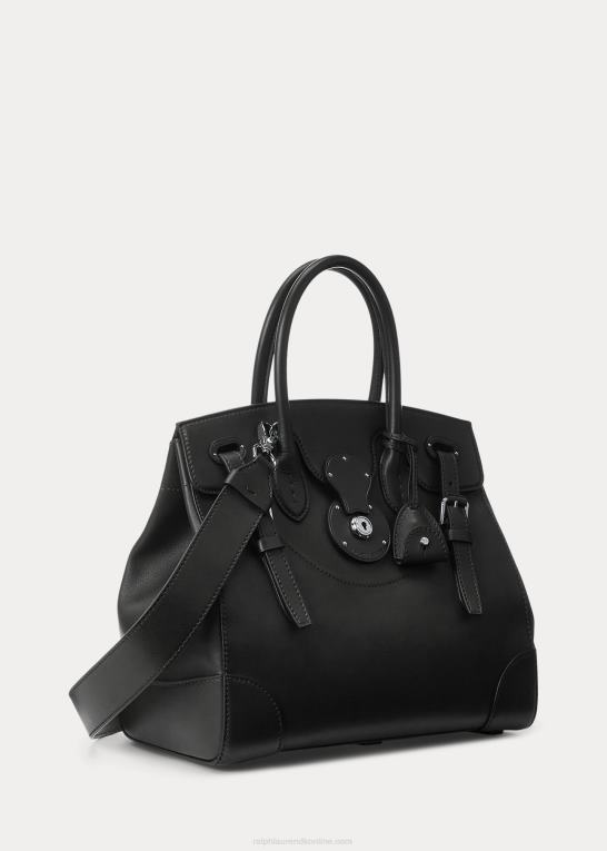 sort Kvinder Ralph Lauren nappa læder blød ricky 33 Z426B5313