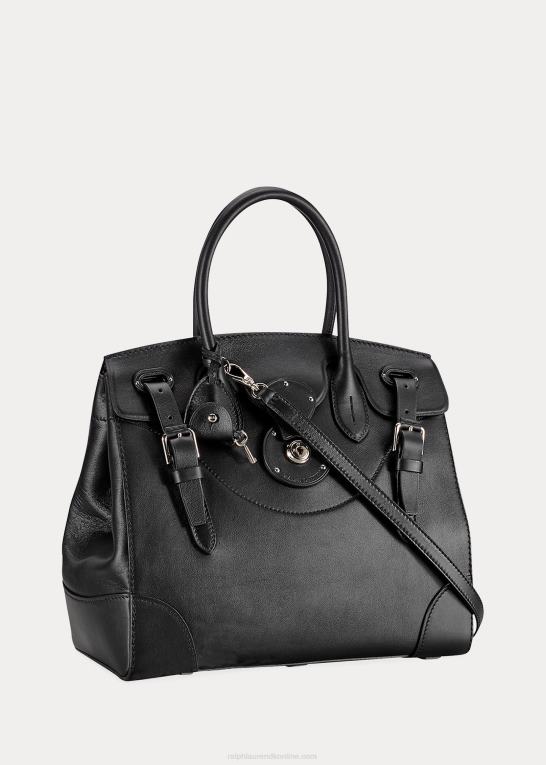 sort Kvinder Ralph Lauren nappa læder blød ricky 33 Z426B5313