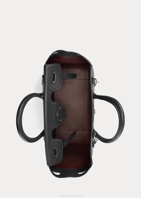 sort Kvinder Ralph Lauren nappa læder blød ricky 33 Z426B5313