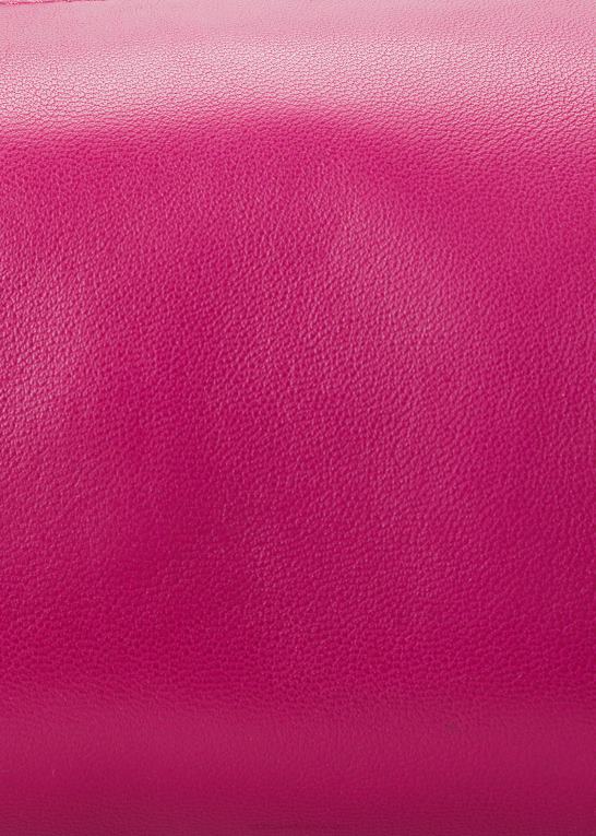 fuschia bær Kvinder Ralph Lauren nappa læder lille emelia skuldertaske Z426B5434