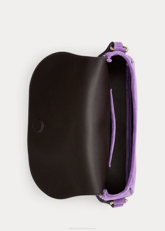 lilla Kvinder Ralph Lauren welington skuldertaske i kalveruskind Z426B5281
