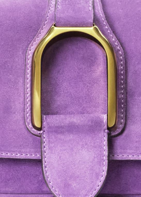 lilla Kvinder Ralph Lauren welington skuldertaske i kalveruskind Z426B5281