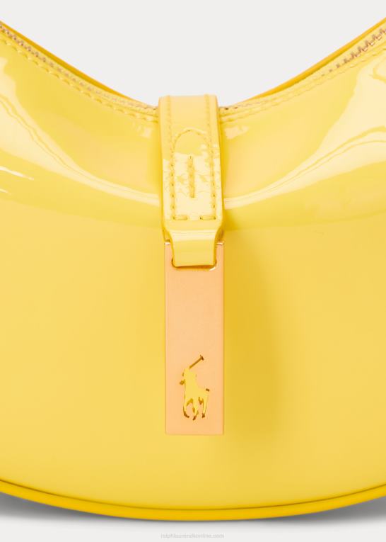 påskelilje Kvinder Ralph Lauren polo id patent mini skuldertaske Z426B5134