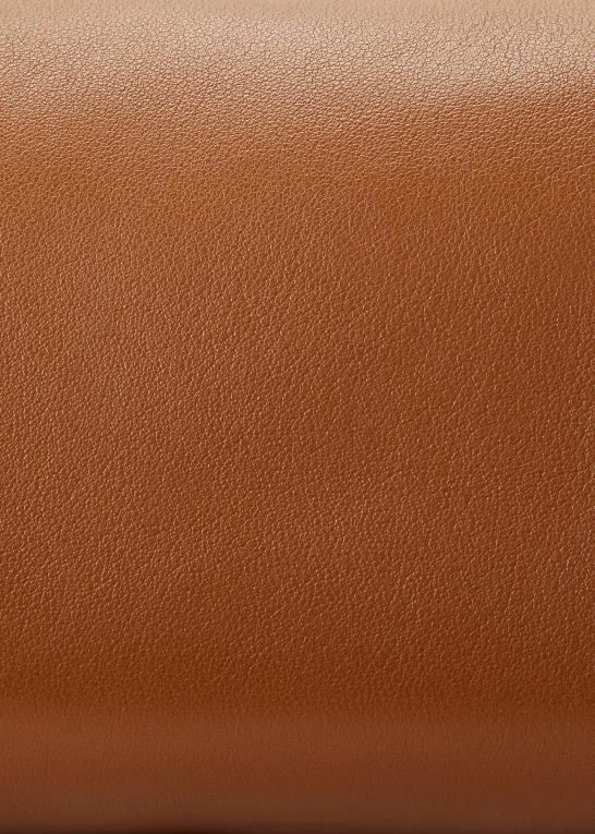 tan Kvinder Ralph Lauren nappa læder lille emelia skuldertaske Z426B5436