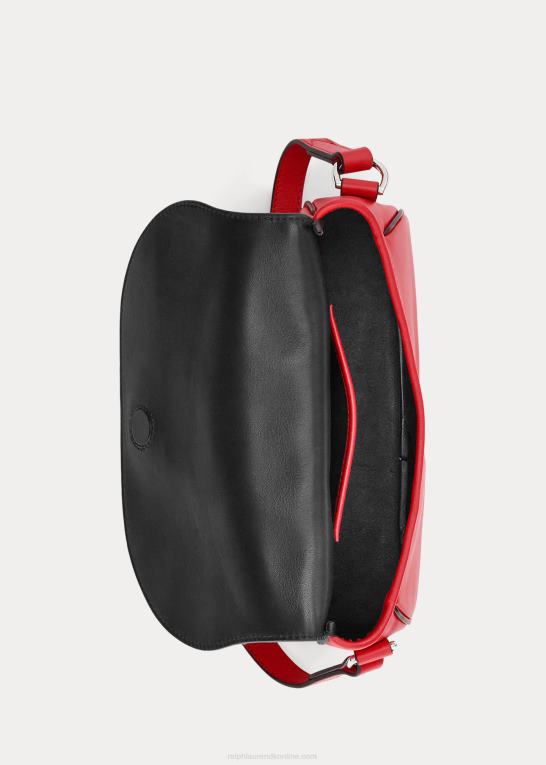 valmuerød Kvinder Ralph Lauren kalveskind welington skuldertaske Z426B5275