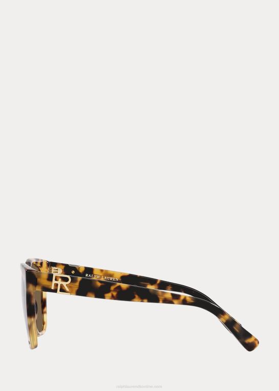 plettet havana Kvinder Ralph Lauren rl ricky ii solbriller Z426B5575