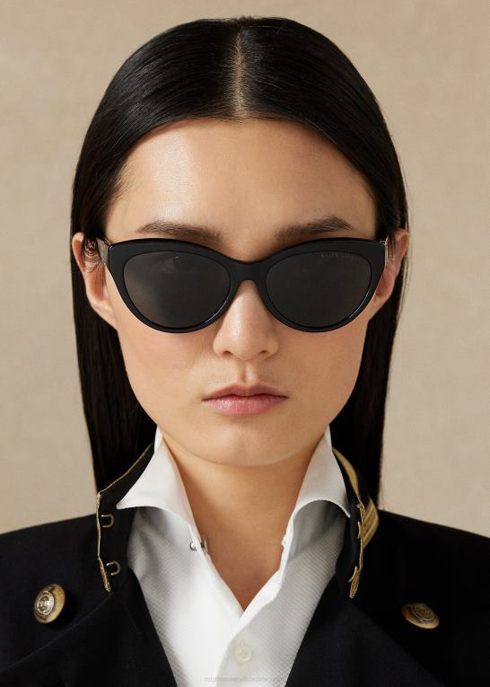 sort Kvinder Ralph Lauren rl betty solbriller Z426B9752