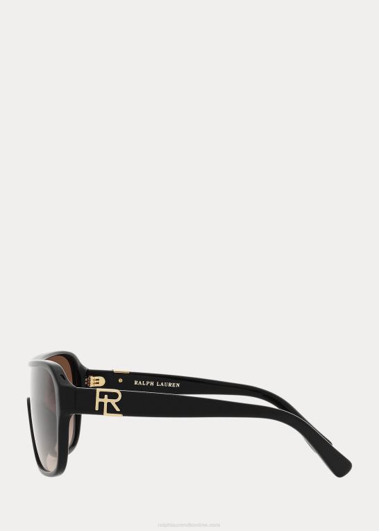 sort Kvinder Ralph Lauren rl dillon solbriller Z426B5579