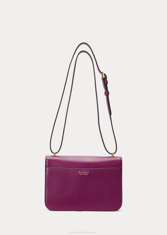 blomme caspia Kvinder Ralph Lauren mellemlang sophee-taske i læder Z426B5378