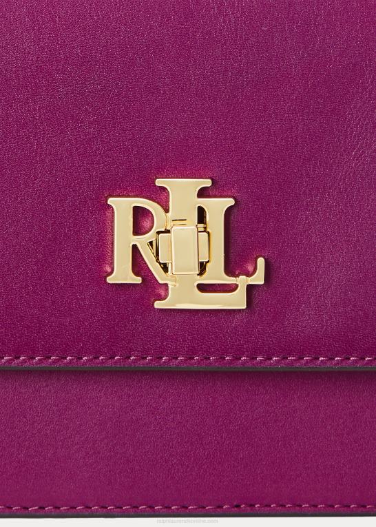 blomme caspia Kvinder Ralph Lauren mellemlang sophee-taske i læder Z426B5378