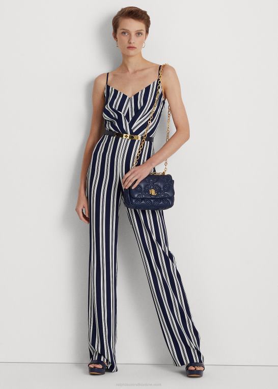 raffineret flåde Kvinder Ralph Lauren quiltet nappa læder medium sophee taske Z426B5449