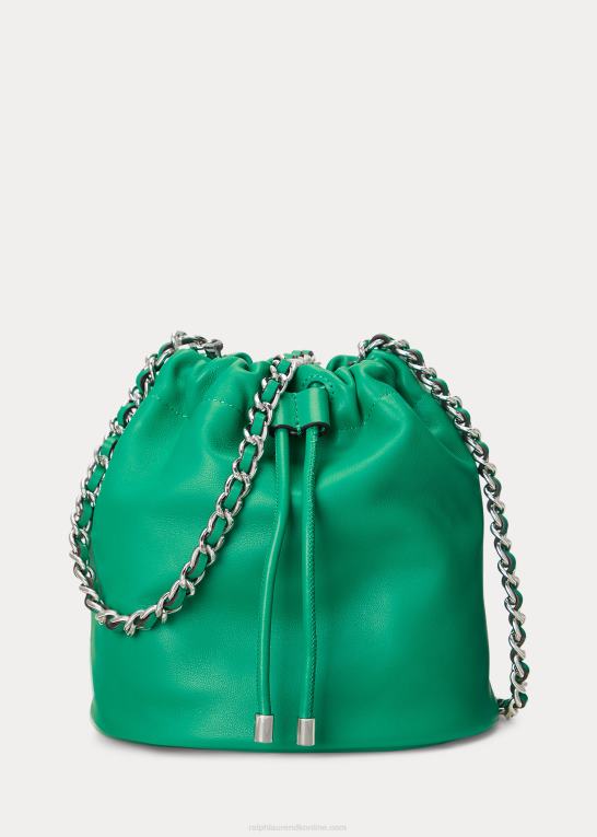 palmeblad Kvinder Ralph Lauren medium emmy bucket bag i nappalæder Z426B5369