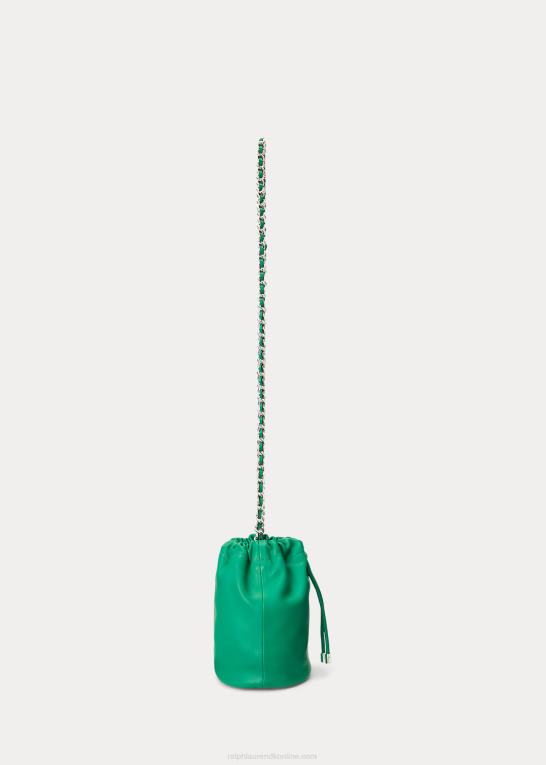 palmeblad Kvinder Ralph Lauren medium emmy bucket bag i nappalæder Z426B5369