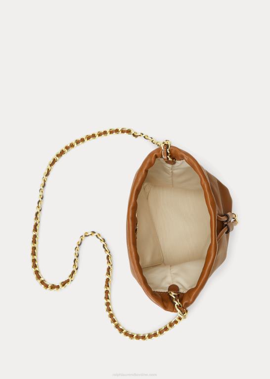 tan Kvinder Ralph Lauren medium emmy bucket bag i nappalæder Z426B5375