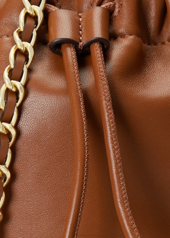 tan Kvinder Ralph Lauren medium emmy bucket bag i nappalæder Z426B5375