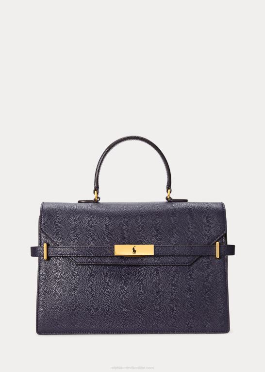 midnatsflåde Kvinder Ralph Lauren polo id lædertaske Z426B5186