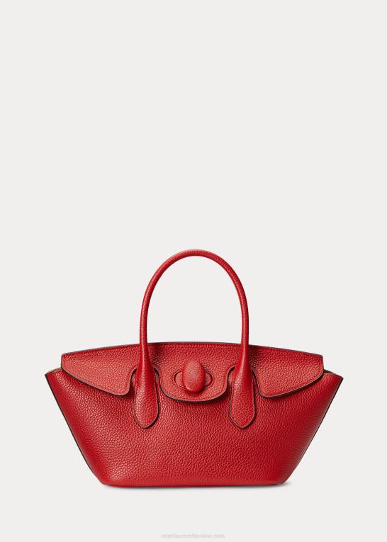 rubin Kvinder Ralph Lauren små læder mellemstore bellport taske Z426B5226