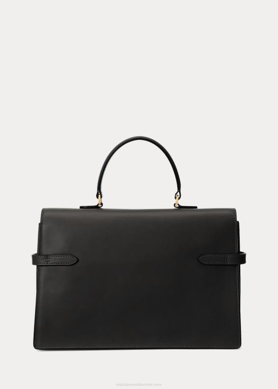 sort Kvinder Ralph Lauren polo id lædertaske Z426B5187