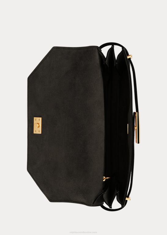 sort Kvinder Ralph Lauren polo id lædertaske Z426B5187