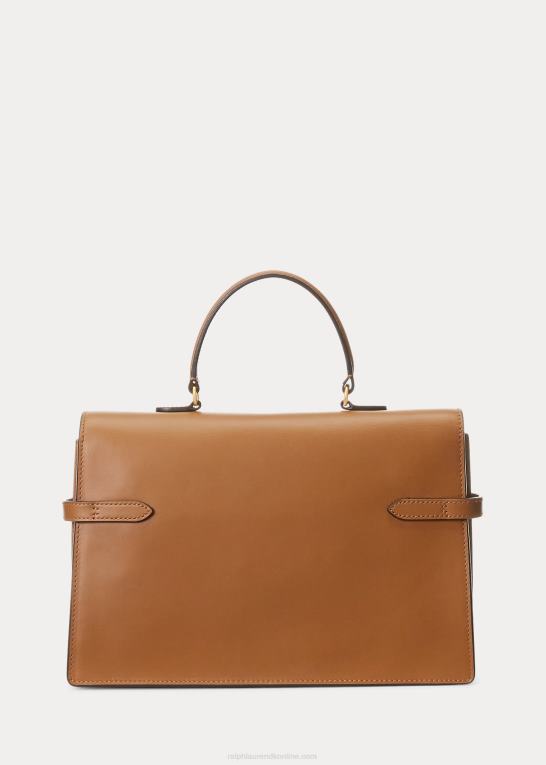 tan Kvinder Ralph Lauren polo id lædertaske Z426B5188