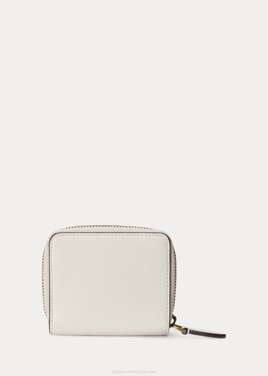 fløde Kvinder Ralph Lauren polobjørn kompakt pung Z426B9733
