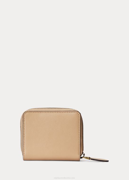 klitbrun Kvinder Ralph Lauren polobjørn kompakt pung Z426B9730