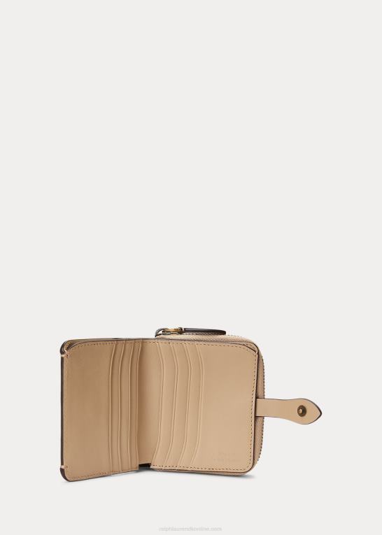 klitbrun Kvinder Ralph Lauren polobjørn kompakt pung Z426B9730
