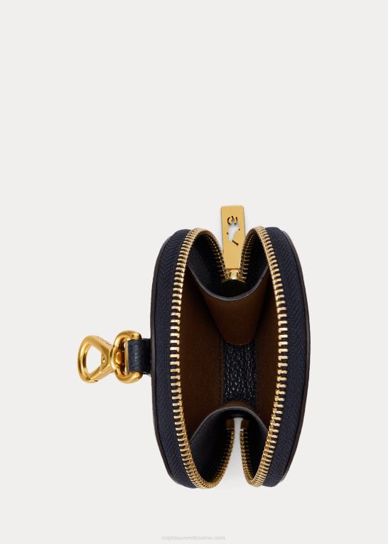midnatsflåde Kvinder Ralph Lauren polo id læder møntpung Z426B9743