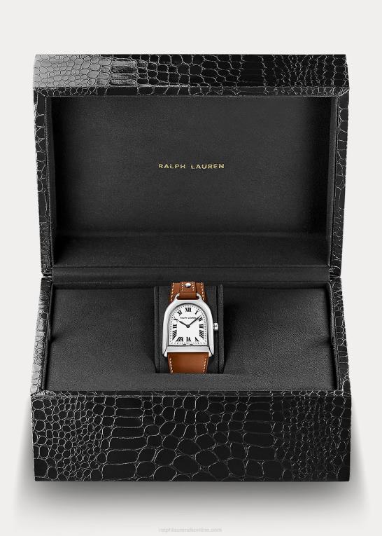hvid skive Kvinder Ralph Lauren lille stål Z426B2844
