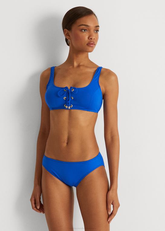Kvinder Ralph Lauren solid hipster bikiniunderdel Z426B4165