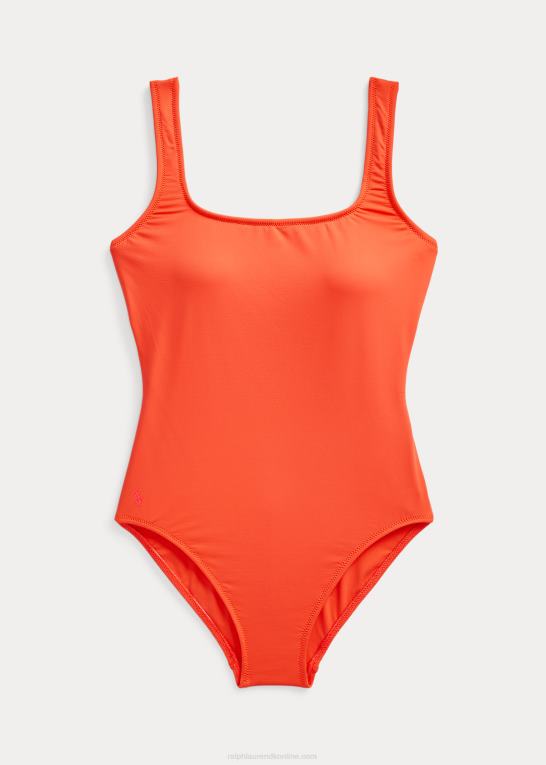 blomst Kvinder Ralph Lauren scoopback badedragt i ét stykke Z426B3307