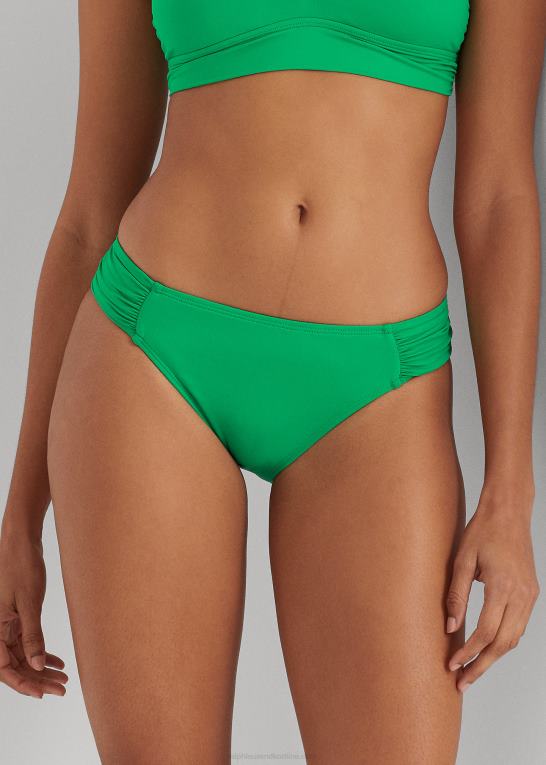 cabana grøn Kvinder Ralph Lauren solid hipster bikiniunderdel Z426B4159