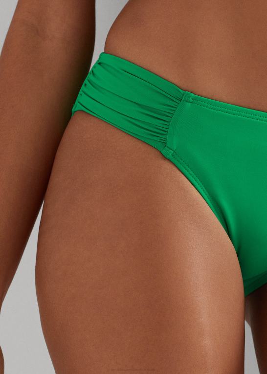cabana grøn Kvinder Ralph Lauren solid hipster bikiniunderdel Z426B4159