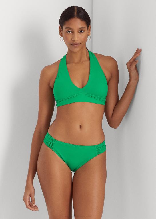 cabana grøn Kvinder Ralph Lauren twist-back bikini top Z426B4158