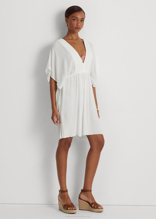 hvid Kvinder Ralph Lauren tunika cover-up Z426B4181