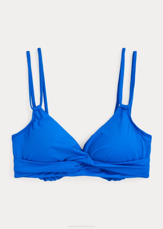 kongeblå Kvinder Ralph Lauren twist-front bikini top Z426B4145