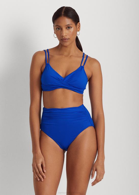 kongeblå Kvinder Ralph Lauren twist-front bikini top Z426B4145