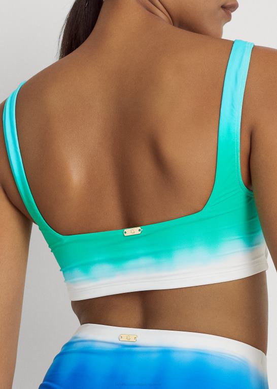 multi Kvinder Ralph Lauren ombre bikini top Z426B4155