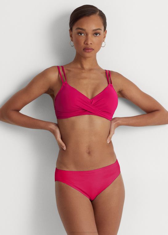 orkidé Kvinder Ralph Lauren twist-front bikini top Z426B4144