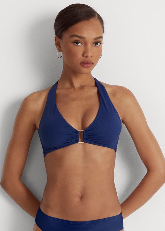 safir Kvinder Ralph Lauren bikinitop med ring foran Z426B4215