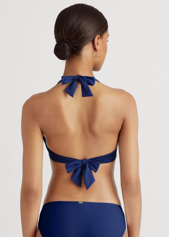 safir Kvinder Ralph Lauren bikinitop med ring foran Z426B4215