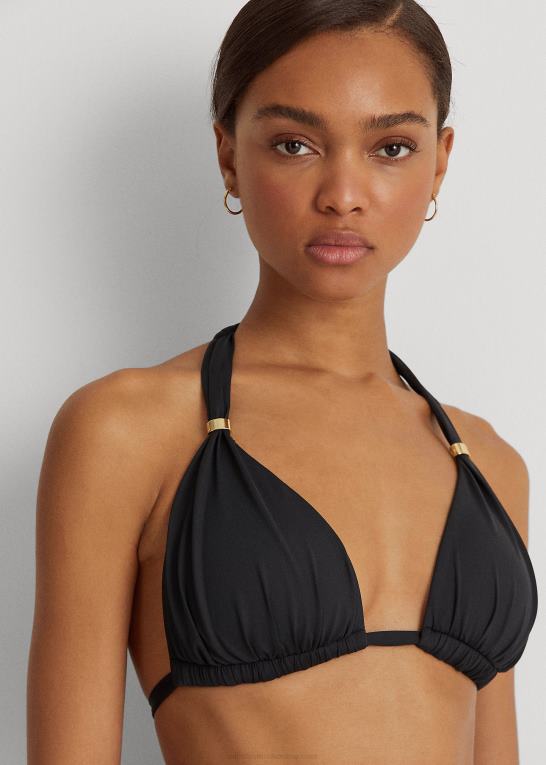 sort Kvinder Ralph Lauren grime bikini top Z426B4211