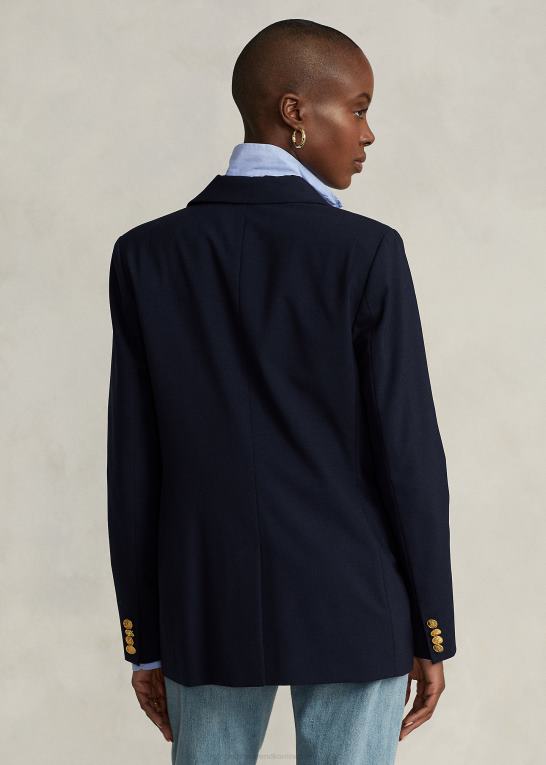 Kvinder Ralph Lauren stræk blazer med to knapper Z426B4755
