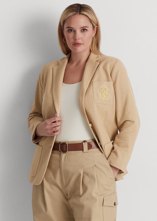 birkebrun Kvinder Ralph Lauren bullion jacquard blazer Z426B4514