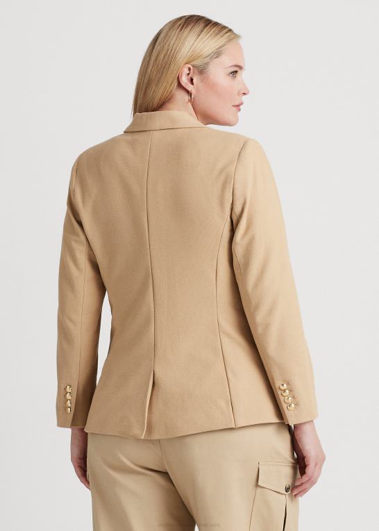 birkebrun Kvinder Ralph Lauren bullion jacquard blazer Z426B4514
